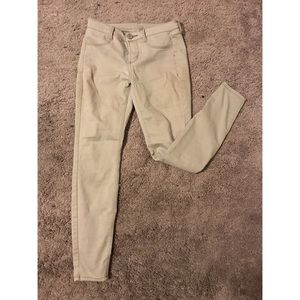 Tan skinny khaki’s